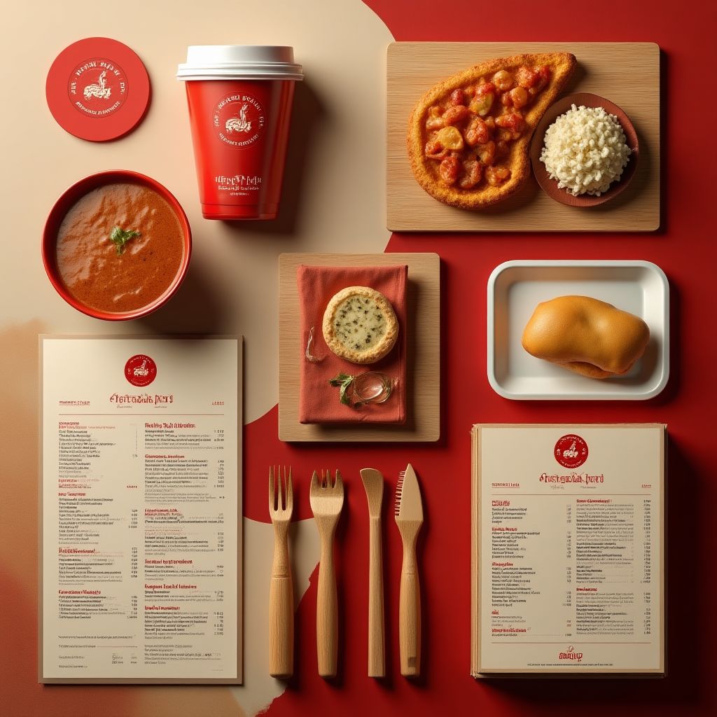 Proiect branding pentru restaurant local